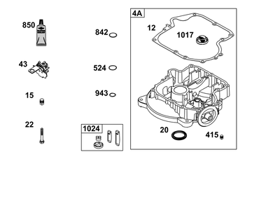 Part Location Diagram of BS-100106 MTD SEALANT-LIQUID